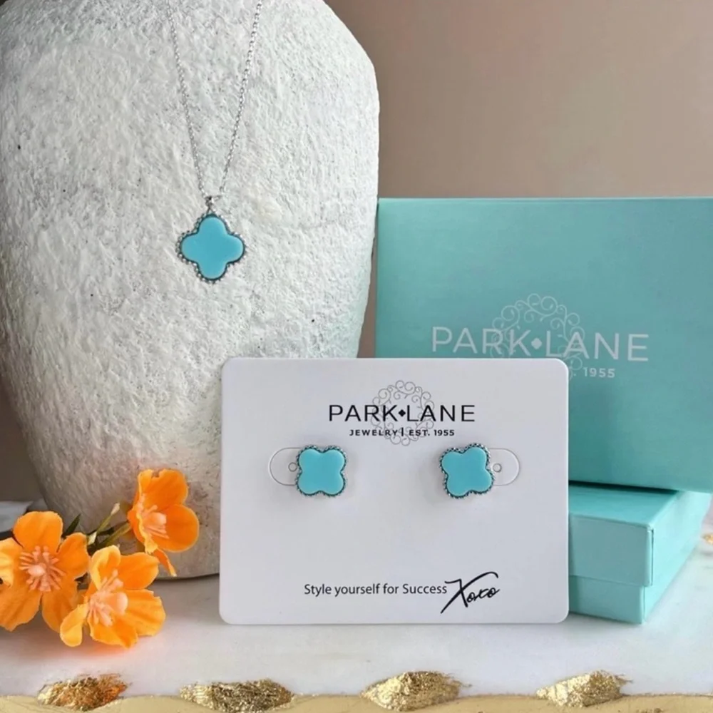 Park Lane Lana Earrings in Baby Blue! BNWT!! - Picture 3 of 5